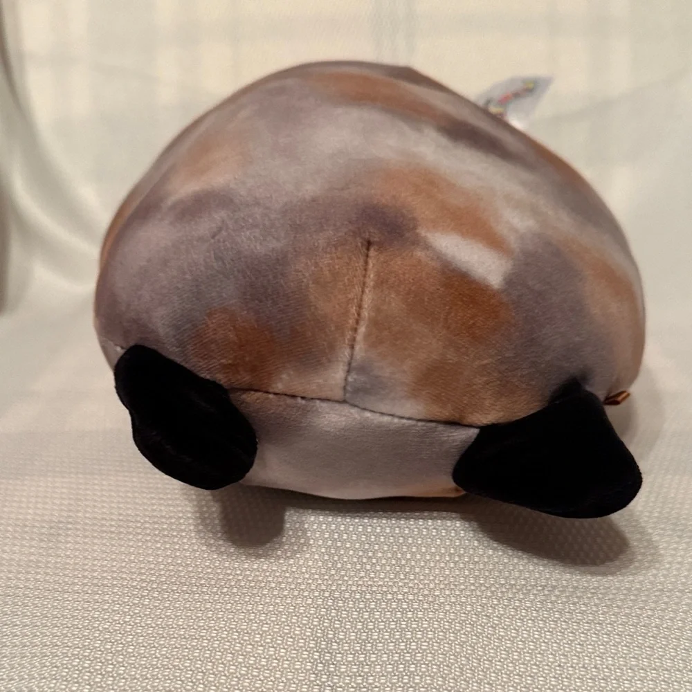 Squishmallows Darryl French Bulldog 8 Inch Brown Grey Tie Dye Plush Kellytoy Dog